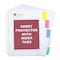 C-Line Products 8-1/2" x 11" Assorted Two-Pocket Paper Portfolio Folder with Prongs, 5/ST, 12ST/BX 05550-BX - alternate 1
